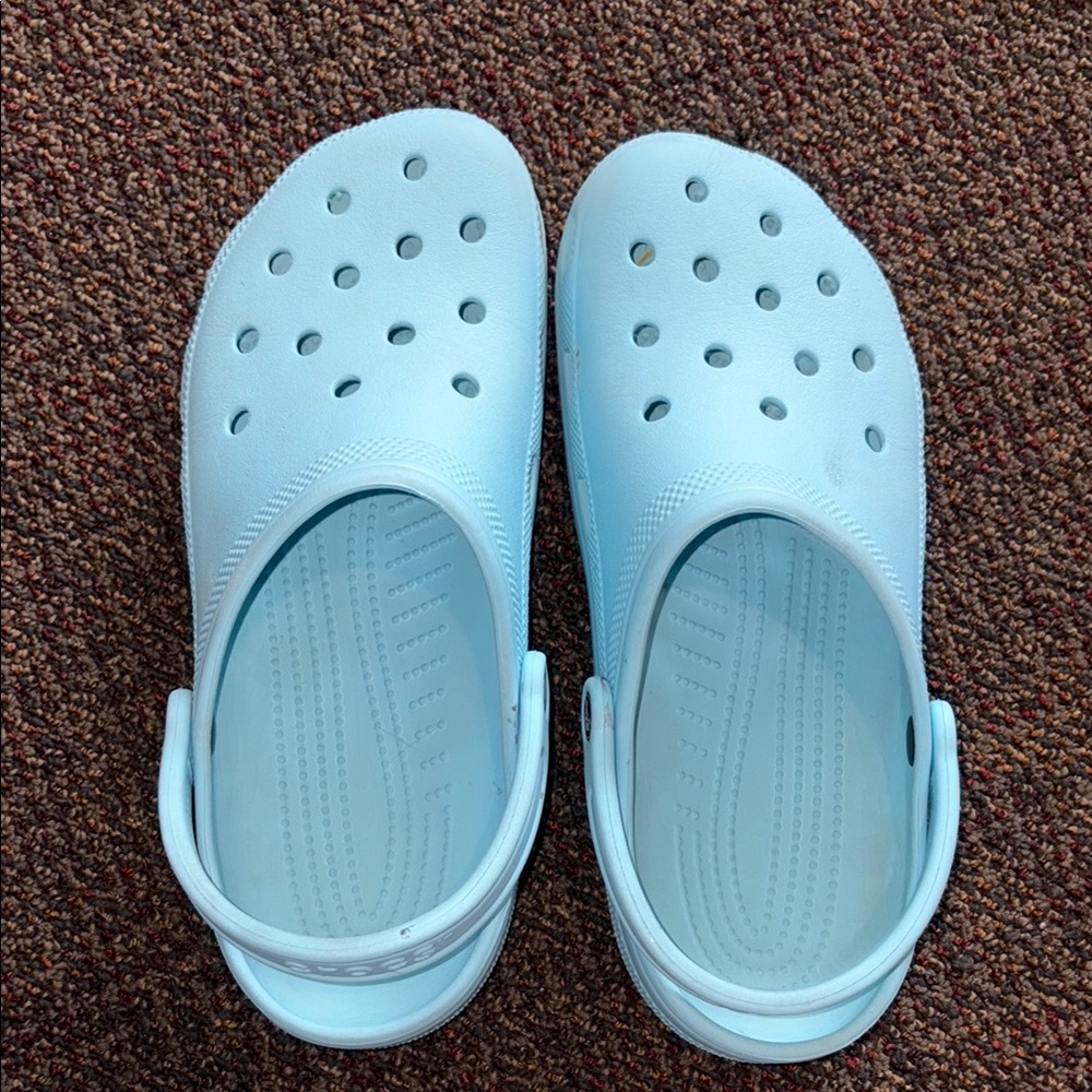 Crocs Cloud Blue Size 10 Men’s or 12 Women’s
